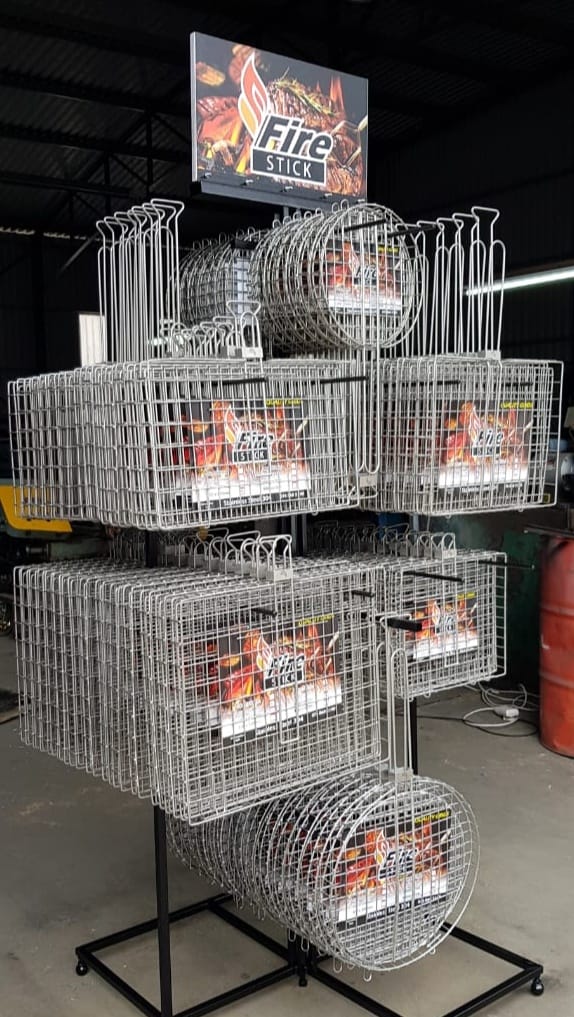 Folding Stainless Steel Braai Grid 400 x 500mm