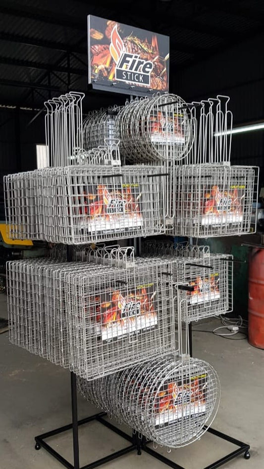 Folding Stainless Steel Braai Grid 400 x 500mm