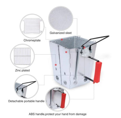 Foldable Fire Chimney